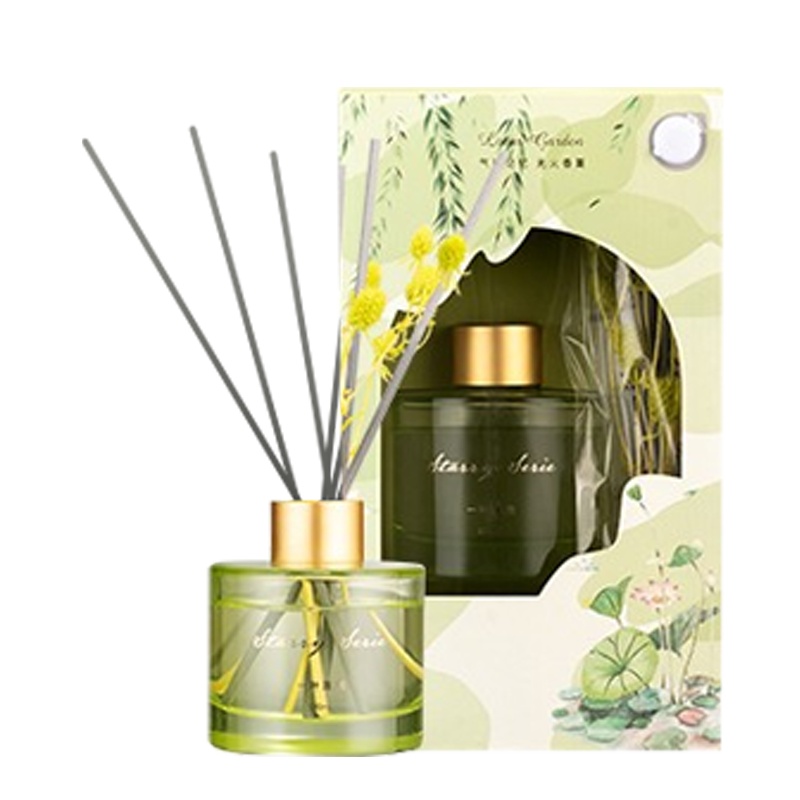 名创优品 (miniso) 繁星璀璨系列-无火香薰(一叶莲池)精油家用室内空气留香