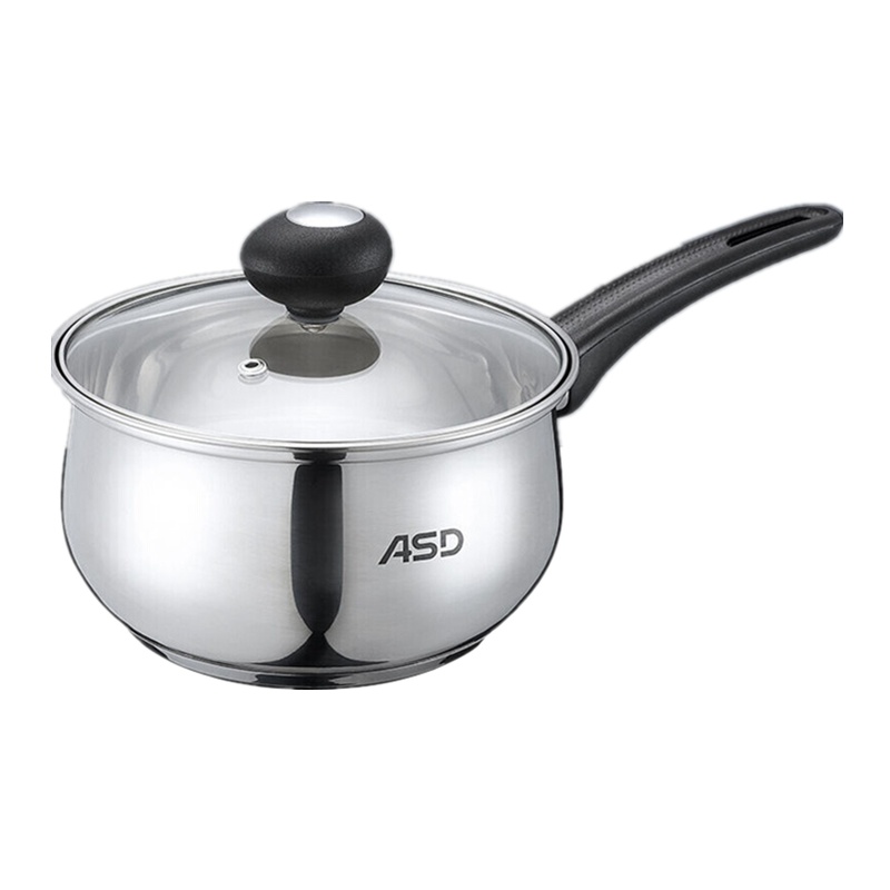 爱仕达不锈钢复底汤锅 奶锅 粥锅G1916