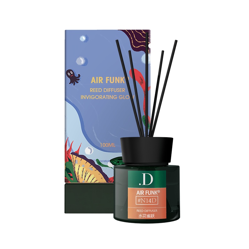 AIR FUNK无火香氛100ml 水花雀跃（兴奋） 持久空气清新净化 室内香薰精油