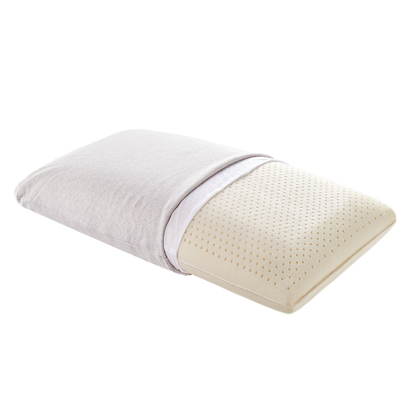 睡眠博士(AiSleep) 乳胶枕Talalay塔拉蕾工艺 90%含量进口乳胶原液颈椎枕舒睡枕 面包型
