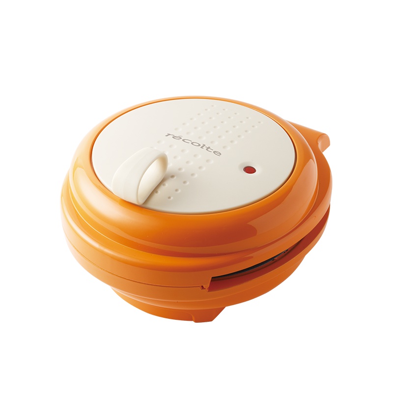 丽克特(recolte) 微笑松饼机 橙色