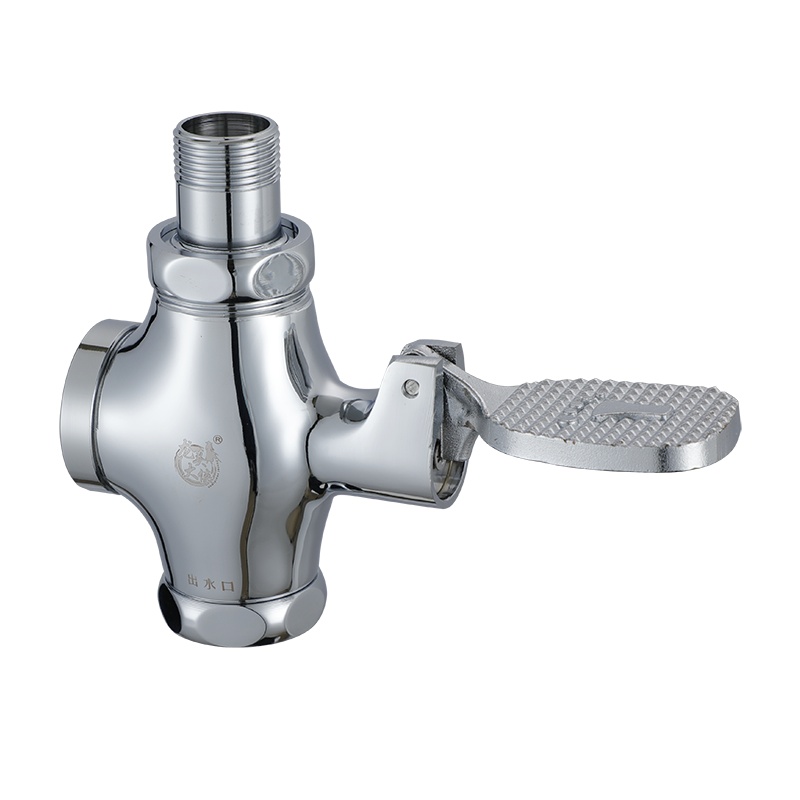 大便冲洗阀 脚踏阀 自闭式冲水阀 厕所蹲便池脚踏式延时冲洗阀门