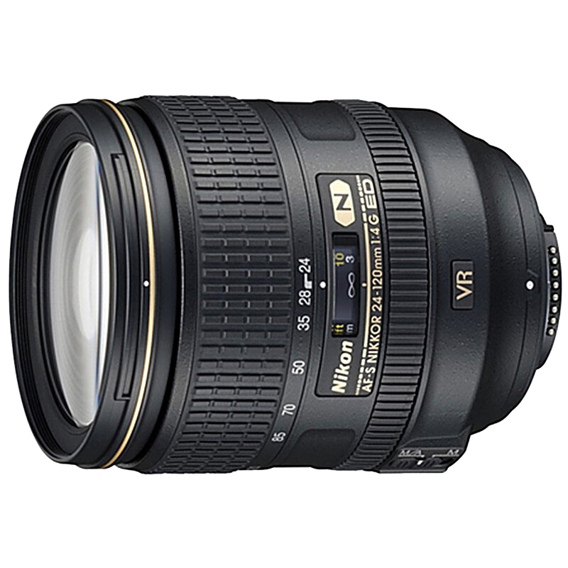 尼康(Nikon) AF-S 24-120mm f/4G ED VR 尼康卡口 77mm口径 广角变焦防抖镜头