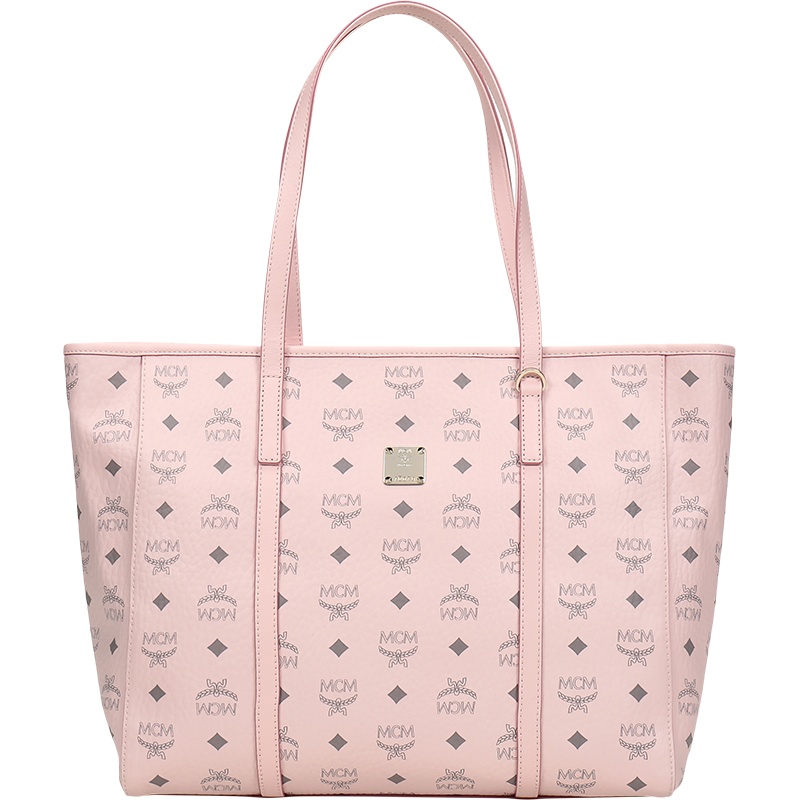 MCM 女士 Toni Visetos系列涂层帆布中号手提单肩包购物袋 MWPAATN01