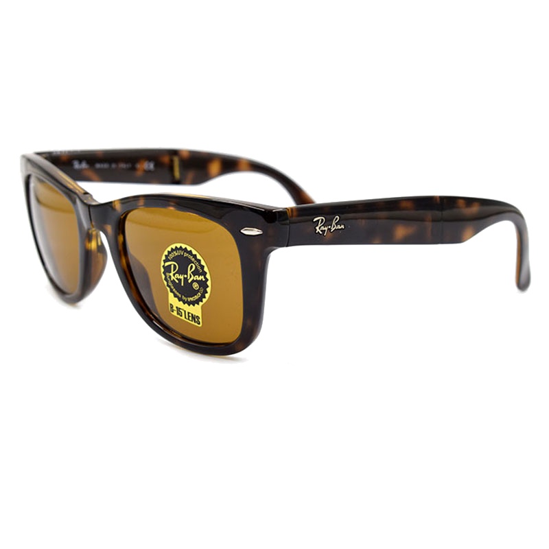 Ray-Ban/雷朋 太阳简约轻奢系列（便携折叠款）新徒步旅行者公路旅行版高清太阳镜RB4105（意大利进口轻盈板材）