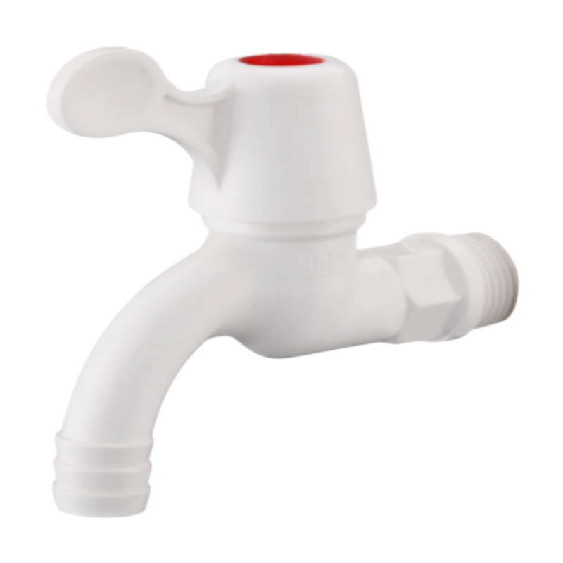 水龙头 6分白色塑料水龙头w83104 10个装