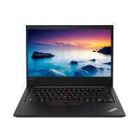 联想ThinkPad E495(0ACD)14英寸轻薄笔记本电脑(锐龙5-3500U 8G 256GSSD FHD Win10)黑色 商务办公 网课学习