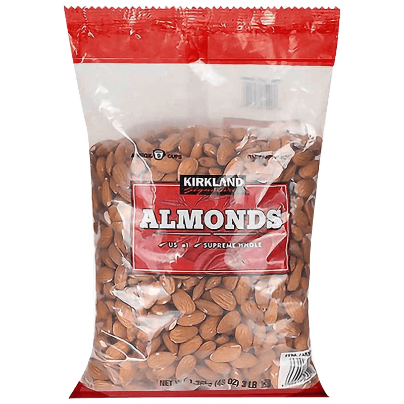 科克兰(KIRKLAND SIGNATURE)原味扁桃仁1360g/袋 柯克兰柯可蓝坚果零食 进口核桃
