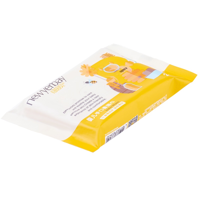 纽因贝 婴儿湿巾手口专用宝宝新生儿屁屁加厚湿纸巾20抽