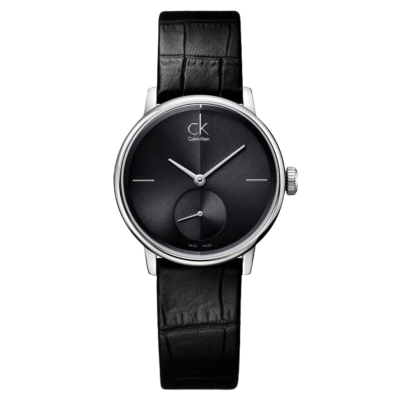 CK名表情侣系列简约潮休闲秒针盘石英情侣表K2Y231C3