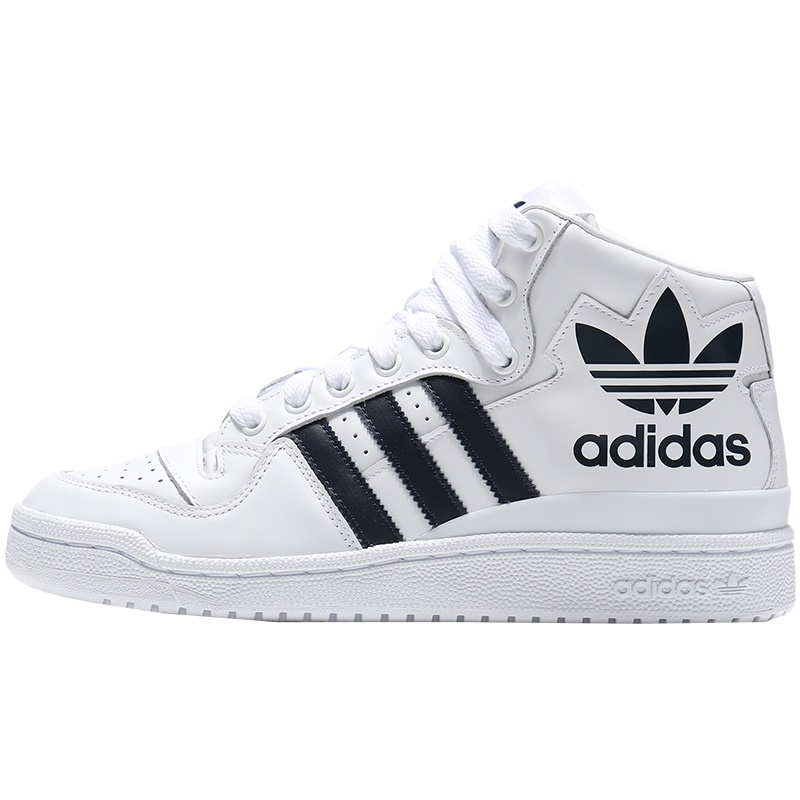 【自营】adidas阿迪达斯三叶草男鞋高帮板鞋小白鞋休闲运动鞋D98191