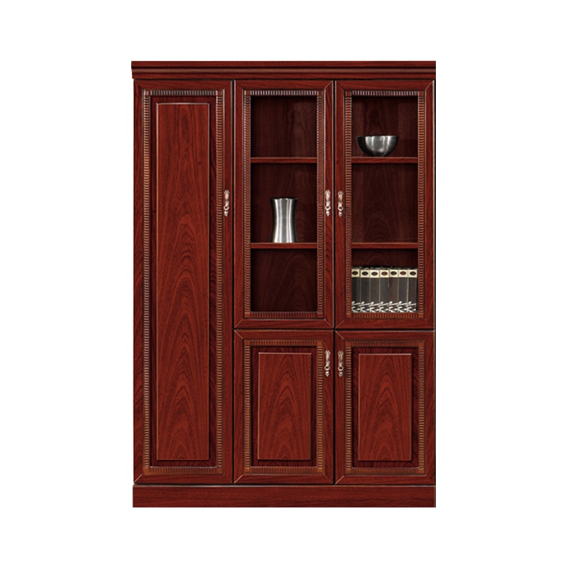 钜晟 油漆文件柜1.35米左三门资料柜JS-JE693L