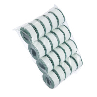 达世界 MIBAO耐油生料带膜 白色 0.1*26mm*10m (20盘)