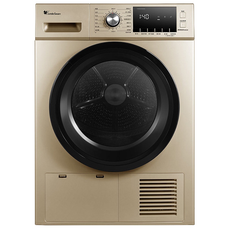 小天鹅（LittleSwan）滚筒热泵烘干机9公斤全自动干衣机紫外线杀菌智能烘干衣干即停TH90SH02WG