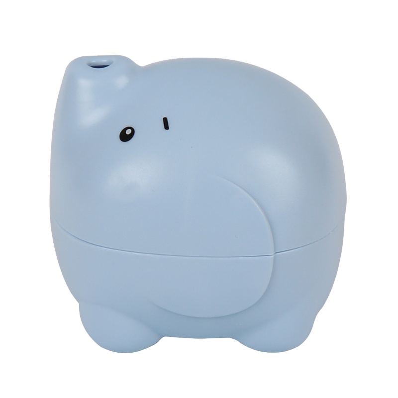 米宝兔宝宝儿童洗澡喷水神器抖音同款水滴动物大象海狮戏水玩具MB84AL小象-蓝