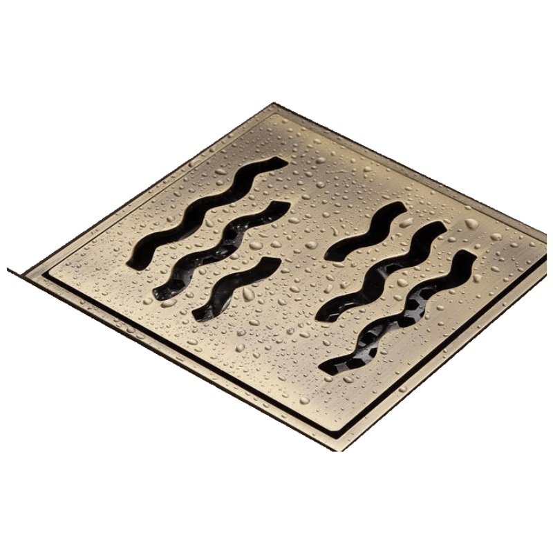 卫生间地漏 浴室地漏下水道盖全铜芯厕所防返水大排量安心抵