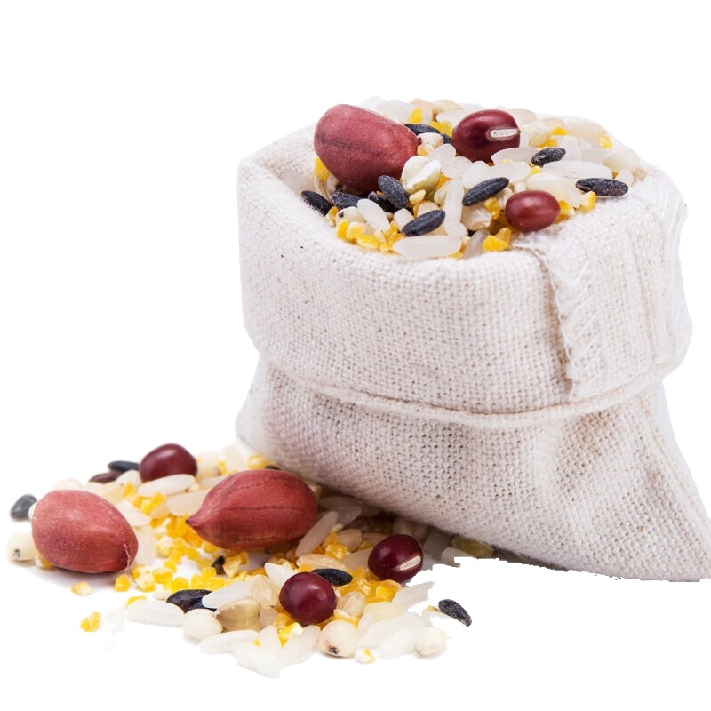 首农京乡五谷丰登杂粮组合 小米黑米黑芝麻玉米糁绿豆豆组合杂粮