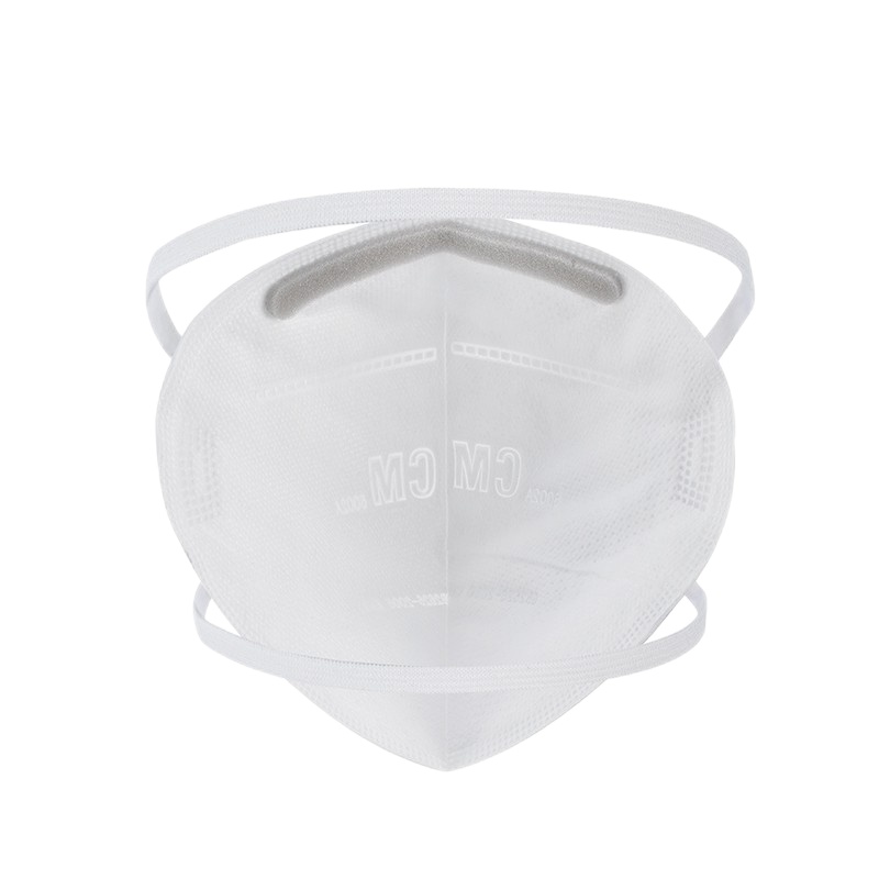 CM 朝美防飞沫唾液防雾霾PM2.5防粉尘KN95折叠防护口罩 6002A-1头戴式