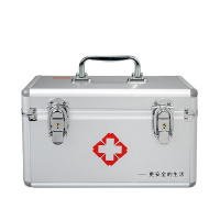 企购优品带锁医药箱急诊箱药箱(不含药品)