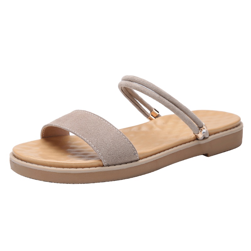 朴尼斯(Pounise)韩版时尚夏季女士拖两穿凉鞋拖鞋 NM59-517