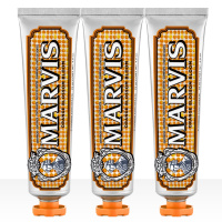 MARVIS玛尔仕橙花绽放牙膏75ml+75ml+75ml