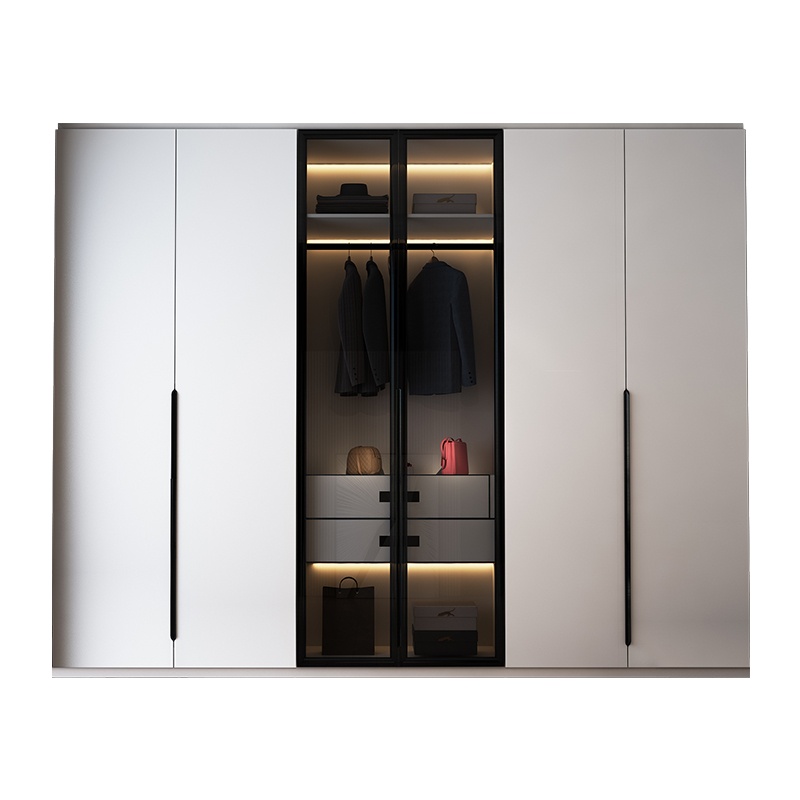 拉迷第三代轻奢全屋定制整体衣柜定制榻榻米衣柜推拉门衣帽间全屋客厅玄关柜阳台家具