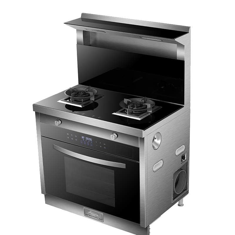 樱花(SAKURA)集成灶烟灶蒸一体灶 大容量蒸箱大吸力油烟机 燃气灶具 烟灶套装JJY-BF2001液化气