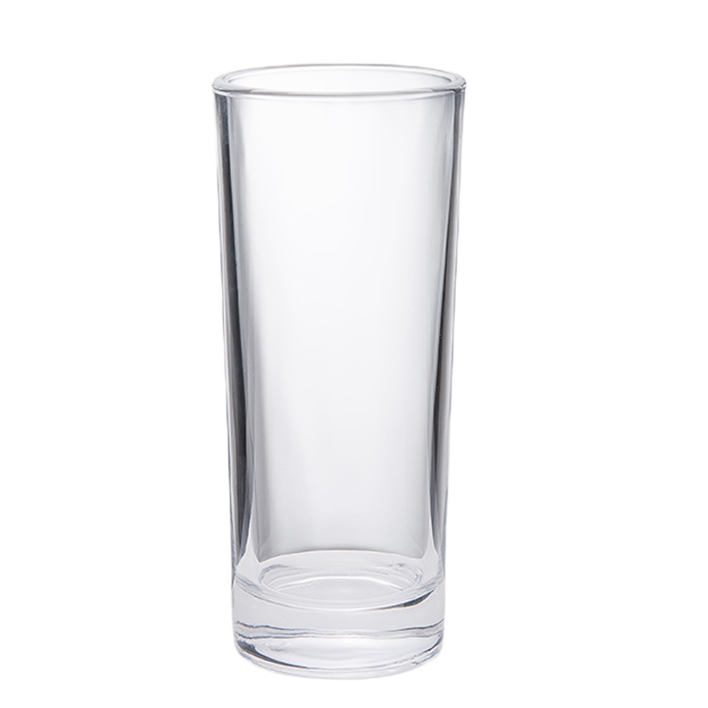 [新年特卖]家用透明玻璃大杯子喝水无盖早餐牛奶杯水杯茶杯饮料果汁杯啤酒杯吉祥鹤 大号