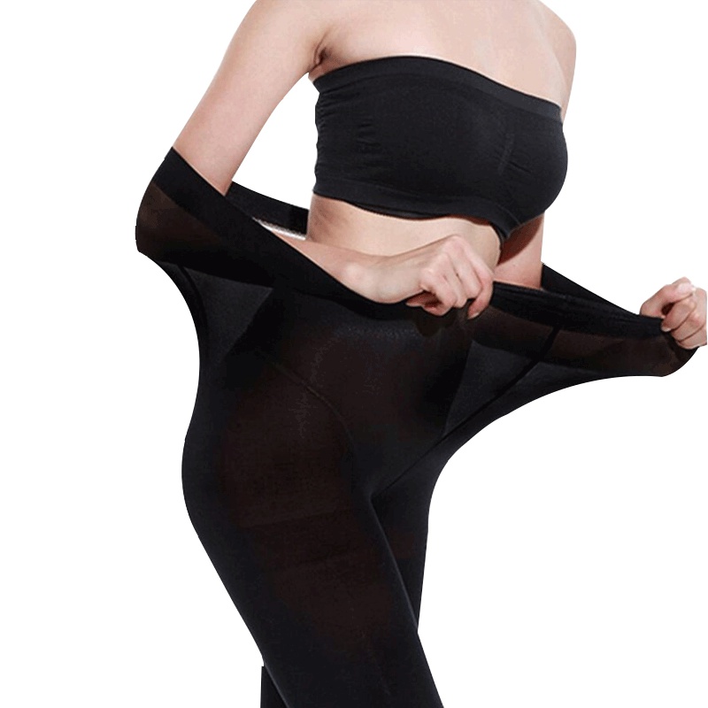 浪莎 加大码2条丝袜女连裤袜 春秋 中厚肉色打底裤袜子女胖mm