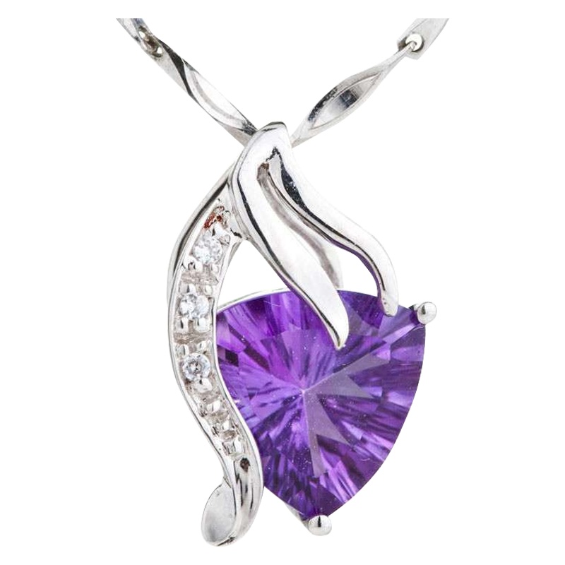 梦克拉MKela18K金紫水晶吊坠 奇遇 其他国内证书 宝石吊坠