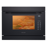 科勒(KOHLER)微蒸烤一体机嵌入式 家用微波炉蒸箱烤箱四重自清洁IR智能控温23709T 组合式蒸汽烘烤微波