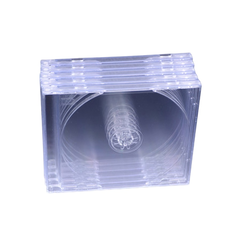 dm 光盘盒 硬塑透明盒音乐专辑光盘盒透明盒正方形 40个/包(单位:件)