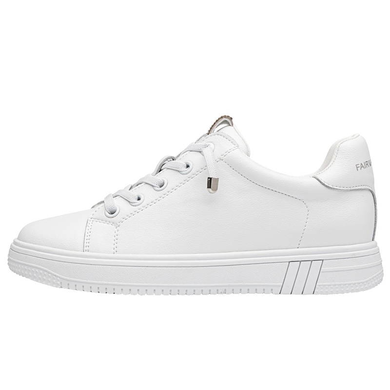 真皮小白鞋女2020新款厚底板鞋学生韩版ins百搭休闲平底女鞋