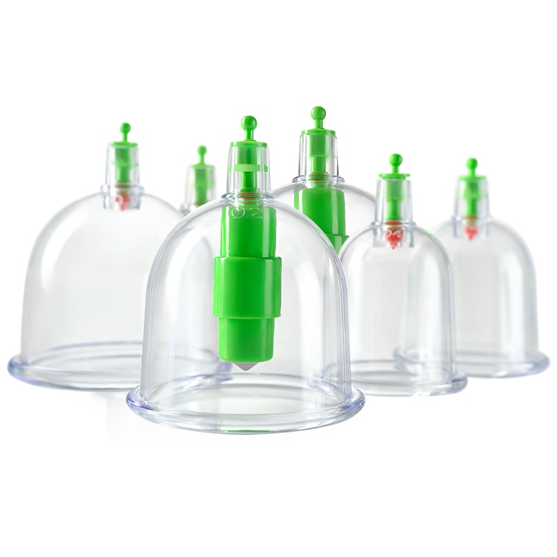 富林(FOLEE) 拔罐器(器械)B001B-8 真空拔罐器 家用抽气式套装气罐玻璃美容院专用拔火罐拨罐祛湿磁疗便携式