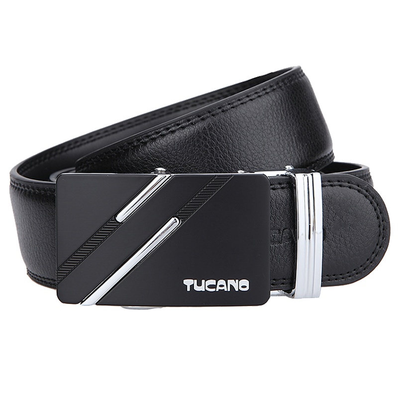 啄木鸟男士腰带 男士自动扣皮带 商务休闲裤带 WDE4231A-88B0