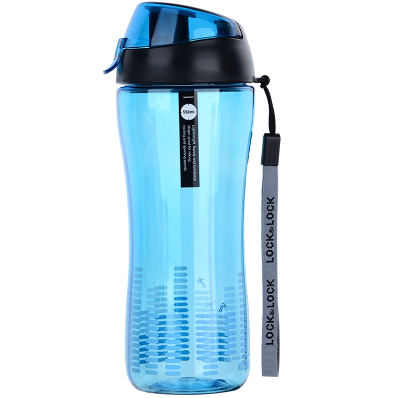 乐扣乐扣(Lock&Lock)水杯 塑料杯创意便携茶杯 男女运动水壶密封防漏茶杯
