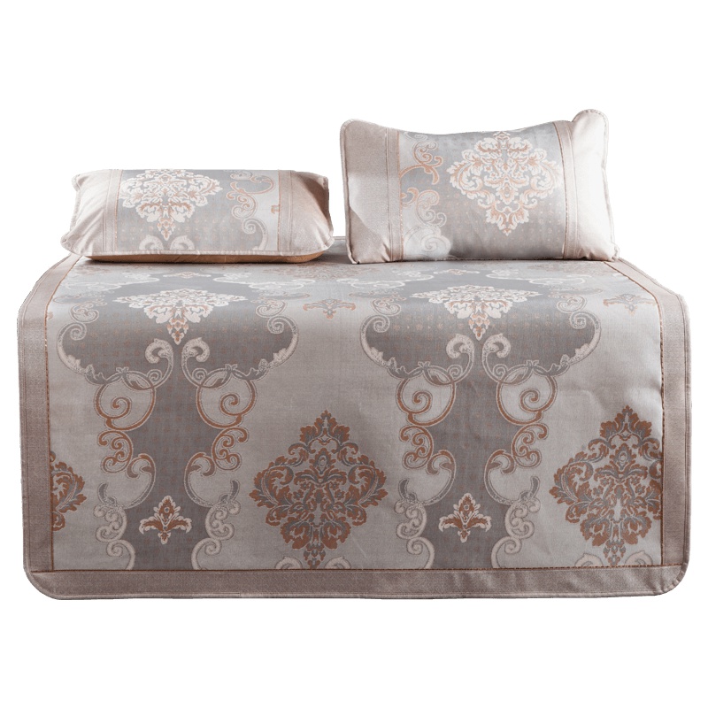 南方寝饰冰丝凉席三件套1.8m床1.5m夏季折叠席子1.2米单双人床0.9米凉爽透气 舒适