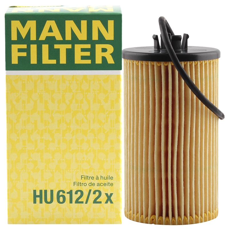 曼牌(MANNFILTER)机油滤清器/机滤HU612/2x(英朗GT/XT/君威/科鲁兹/迈锐宝/昂科拉/景程/爱唯欧