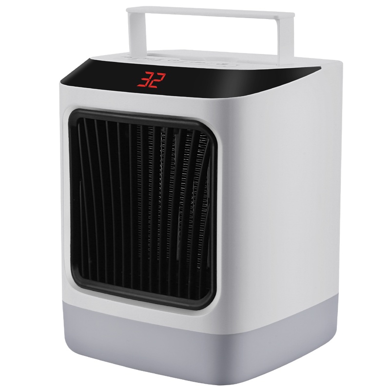 益多 取暖器家用/电暖器/电暖气/LED七彩灯 电热 即开即热 两档风速 速热暖风机