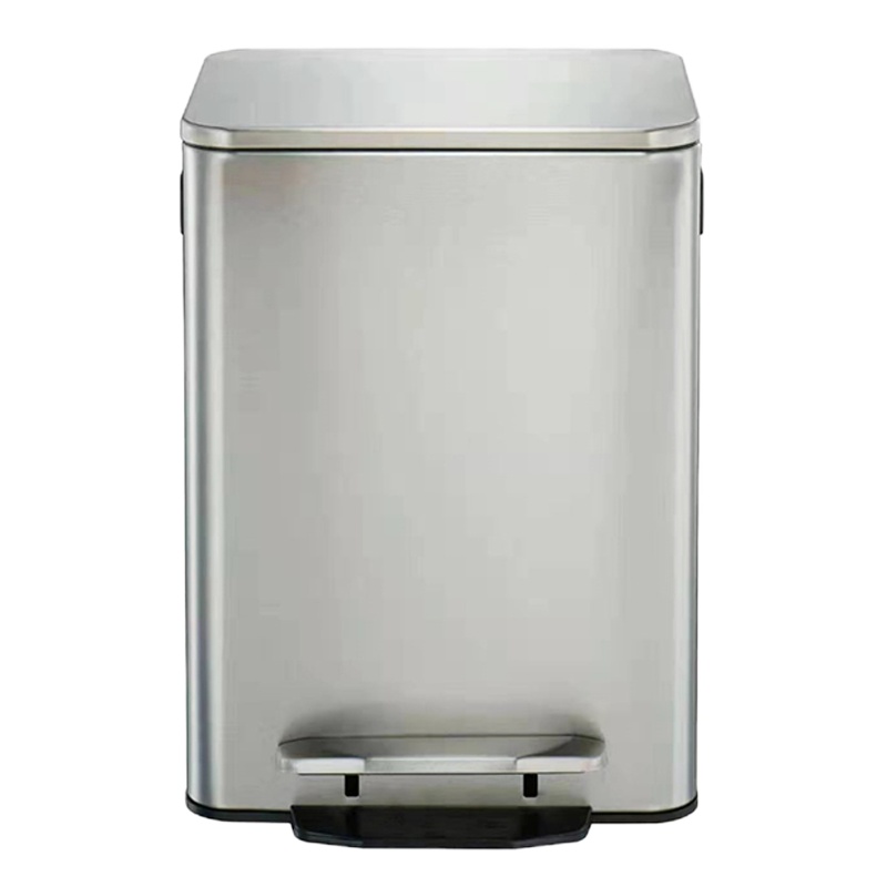 欧菲尔(OFFEEL)不锈钢脚踏式垃圾桶15升