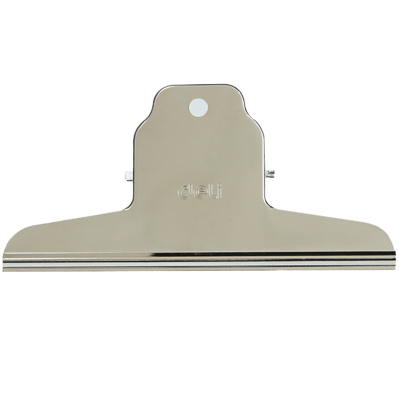 得力(deli)10只145mm山形票据票夹 办公用品 9531