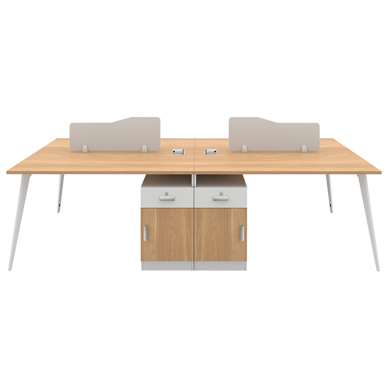 中泰X苏宁极物 办公桌组合电脑桌椅屏风工作位简约现代职员办公桌