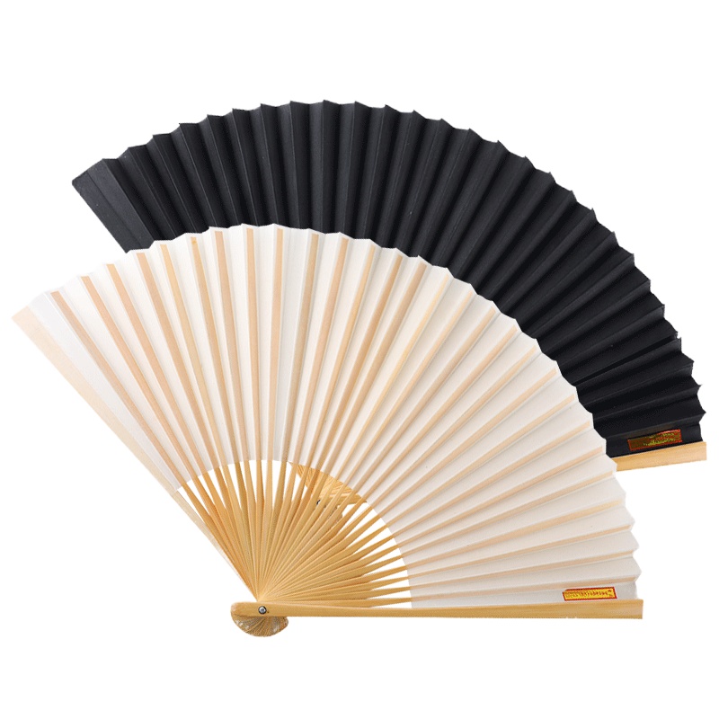 荣昌 空白折扇 简约男女款 折扇随身日用便携降温