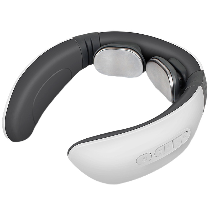 茗振电子 颈椎按摩器MZ-N6颈椎按摩仪无线充电6种模式9档强度按摩护颈仪颈椎按摩器