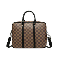 电脑包文件包手拎包大容量商务包笔记本包公文包男包包男士手提包WNB200699-1K