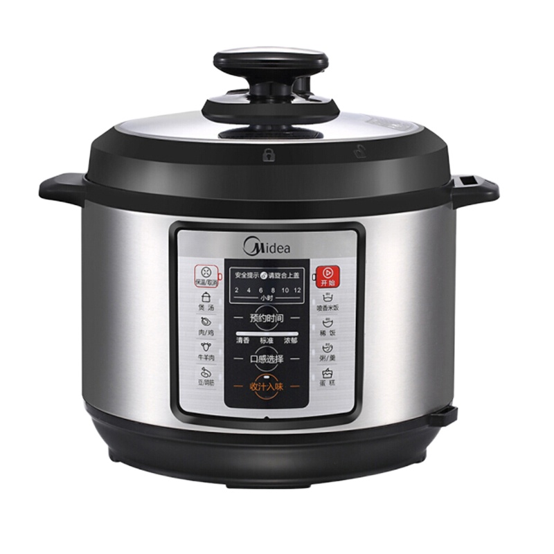 美的(Midea) 电压力锅 一锅双胆 智能预约 5L WQC50A1P