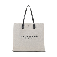 LONGCHAMP 珑骧 女士 ROSEAU系列织物配皮手提单肩包托特包购物袋10120 HSG