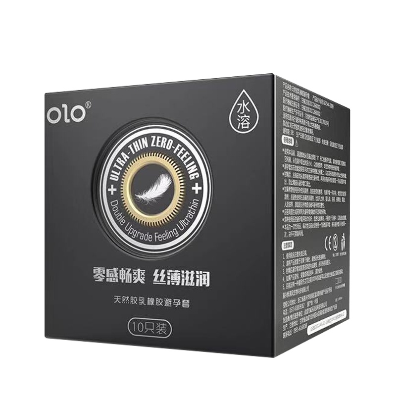 我乐(OLO)NEO避孕套 零感畅爽 丝薄滋润 成人情趣计生用品持久超薄型0.01空气大油量润滑保险安全套