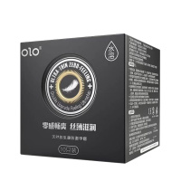 我乐(OLO)NEO避孕套 零感畅爽 丝薄滋润 成人情趣计生用品持久超薄型0.01空气大油量润滑保险安全套