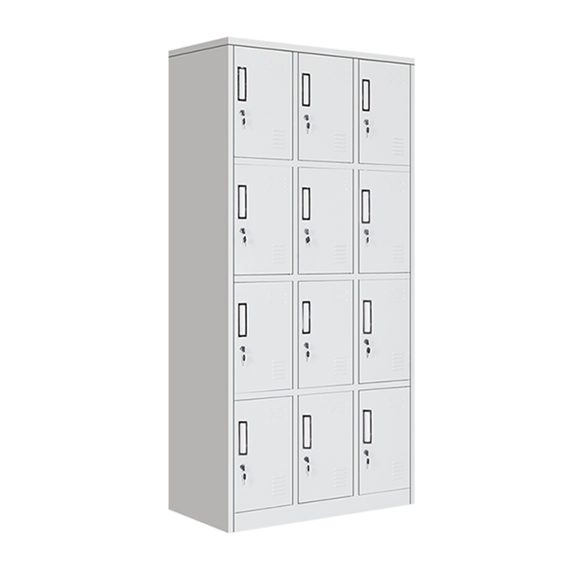 [红心家居]12金属更衣柜宿舍员工储物柜鞋柜碗柜储存多门柜子十二门更衣柜